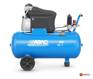 Kompresor tłokowy ABAC MONTECARLO L20 | 10 bar | 2 KM/1.5 kW | 220 l/min | 50 l