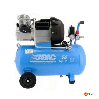 Kompresor tłokowy ABAC V 36/50 | 10 bar | 3 KM/2.2 kW | 355 l/min | 50 l