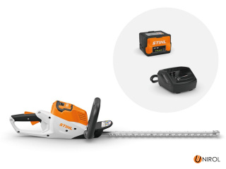 NOŻYCE AKUMULATOROWE STIHL HSA 50 Z AKUMULATOREM AK 10 I ŁADOWARKĄ AL 101
