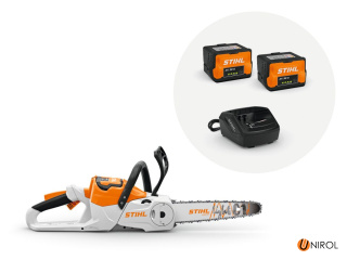 PILARKA AKUMULATOROWA STIHL MSA 70 Z DWOMA AKUMULATORAMI AK 30 S I ŁADOWARKĄ AL 101