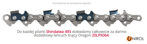 Pilarka spalinowa Shindaiwa 493 Pilarka spalinowa Shindaiwa 493
