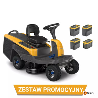 TRAKTOREK AKUMULATOROWY STIGA SWIFT 372e 4 AKUMULATORY W ZESTAWIE
