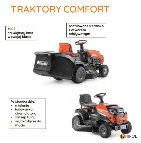 TRAKTOREK OLEO MAC OM 86R/14,5 K