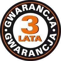 3 lata gwarancji